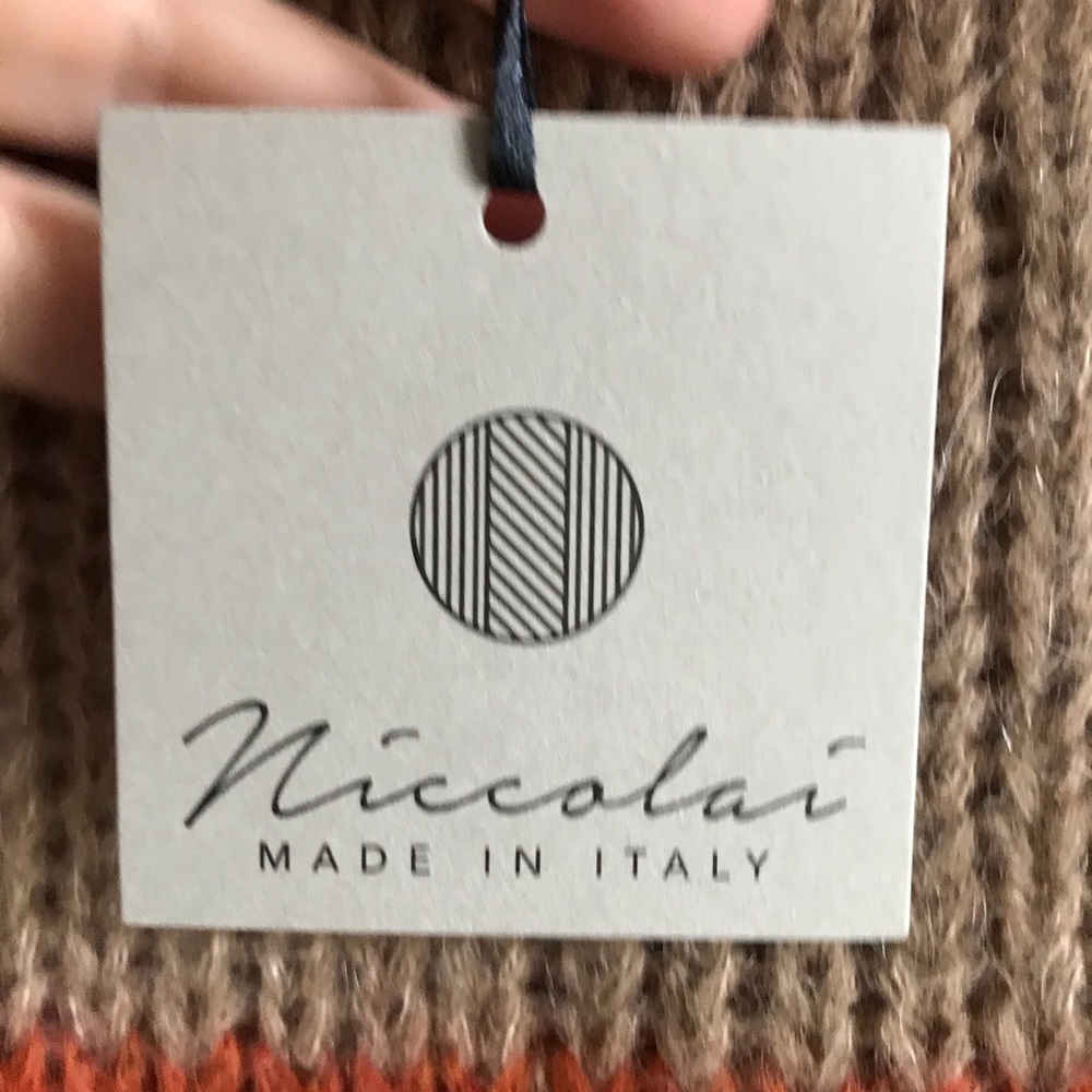 NWT Niccolai Wool blend sweater / SZ M - Picture 5 of 7